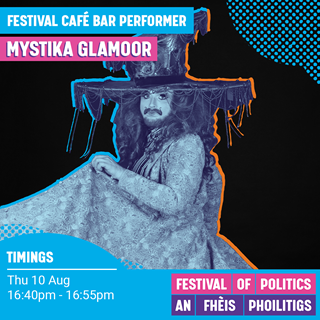 Festival Café Bar Programme: Mystika Glamoor